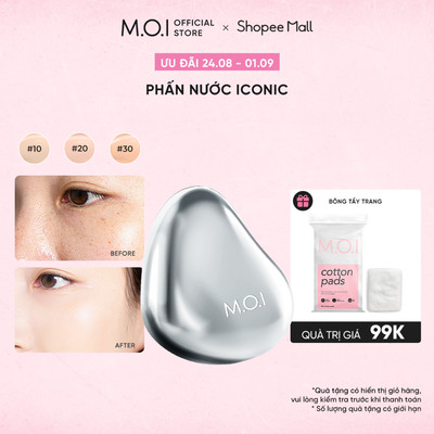 [NEW LOOK] Phấn nước M.O.I Iconic Perfection Cushion SPF 50+ PA+++ 12g