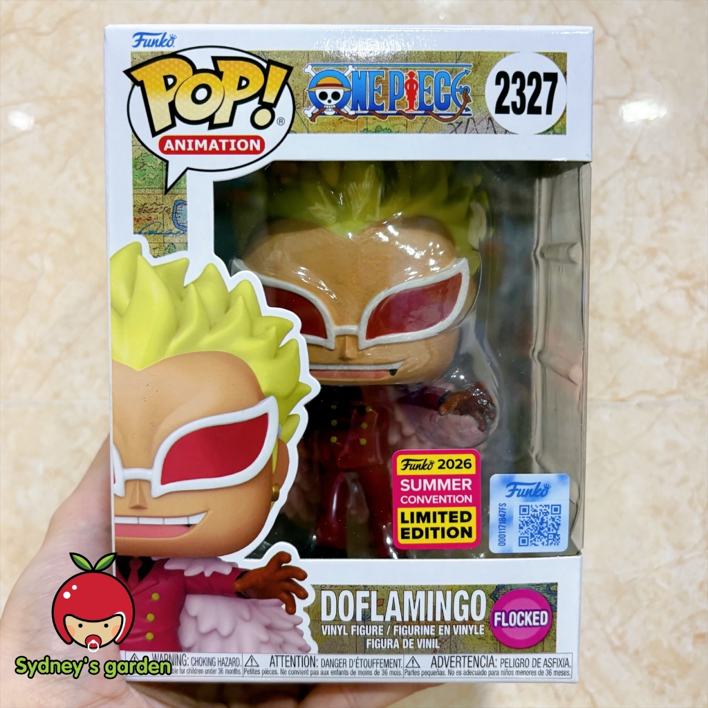 Mô hình Funko Pop ONE PIECE - DOFLAMINGO (FLOCKED) (SDCC 2026 - SHARED)