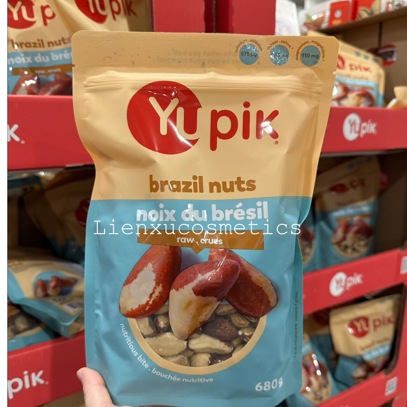 Made in Canada- Hạt Brazil nuts, hãng Yupik, túi 680G