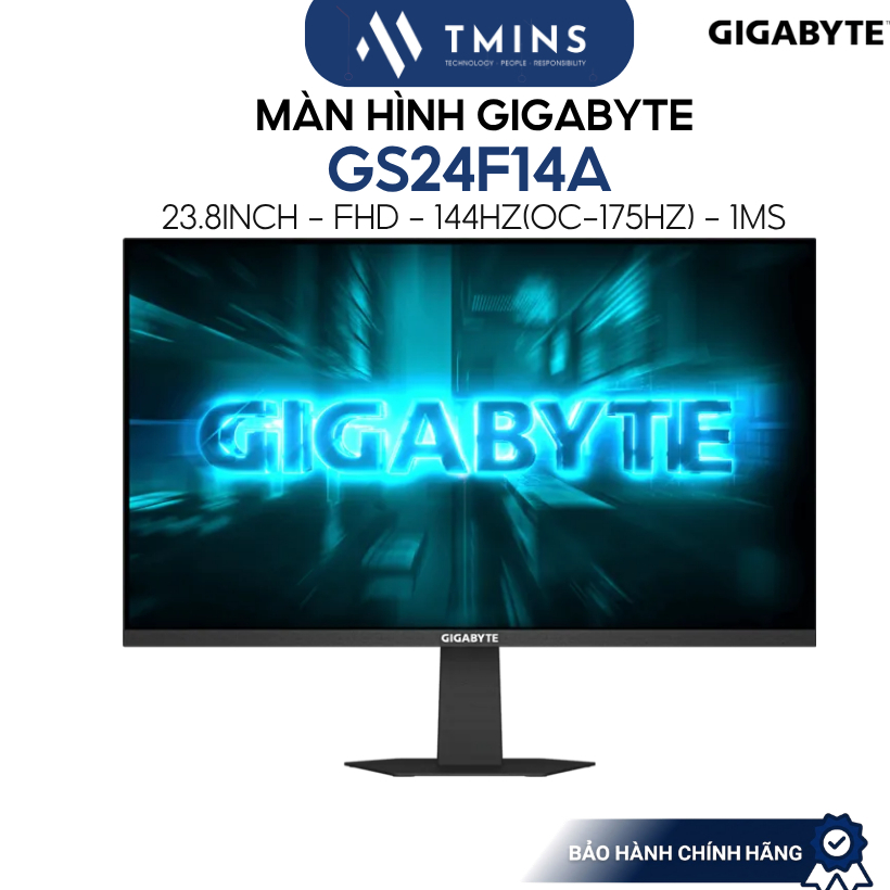 Màn hình Gaming GIGABYTE GS24F14A/ GS25F2/ G27Q20T (24-27 inch / SS IPS / FHD - QHD / 1 - 0.5MS) - H