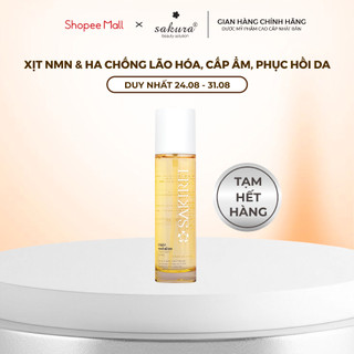 [Date 05.2026] Xịt NMN và HA chống lão hóa, giúp cấp ẩm và phục hồi da Sakirei NMN Revitalize Treatment Spray 150ml