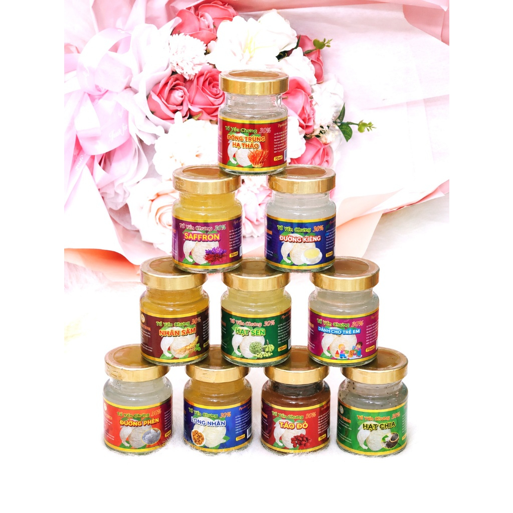 Yến Sào Chưng Sẵn Nguyên Chất, Nước Yến Khánh Hòa Thanh Tuấn 30% Chính Hãng Cao Cấp Cho Bé 1 Tuổi và
