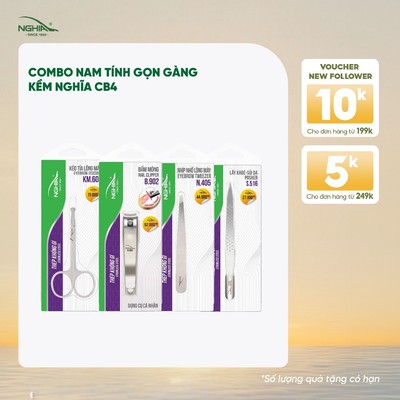 Combo Nam Tính Gọn Gàng Kềm Nghĩa CB04