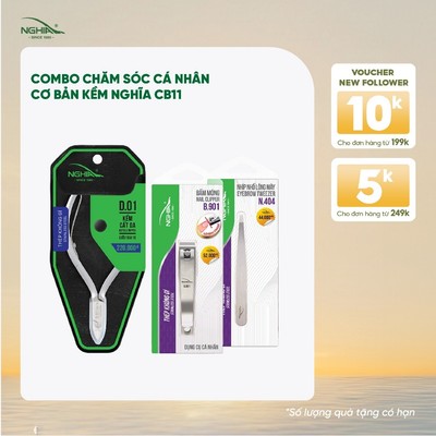 Combo Chăm Sóc Cá Nhân Cơ Bản Kềm Nghĩa CB11