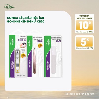 Combo sắc màu tiện ích gọn nhẹ Kềm Nghĩa CB20