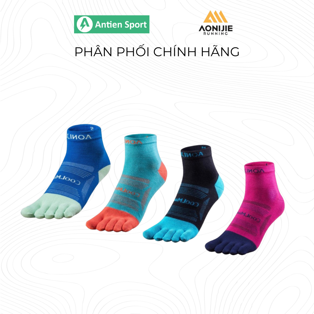 Tất/ vớ xỏ ngón thể thao dành cho chạy bộ AONIJIE E4802