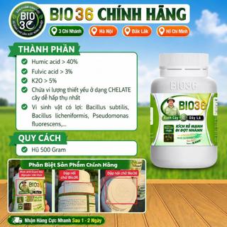 [Bio36 Mua 5 Tặng 2] Bio 36 Kích Rễ Mạnh – Đẩy Đọt Nhanh - Phục Hồi Cây Trồng