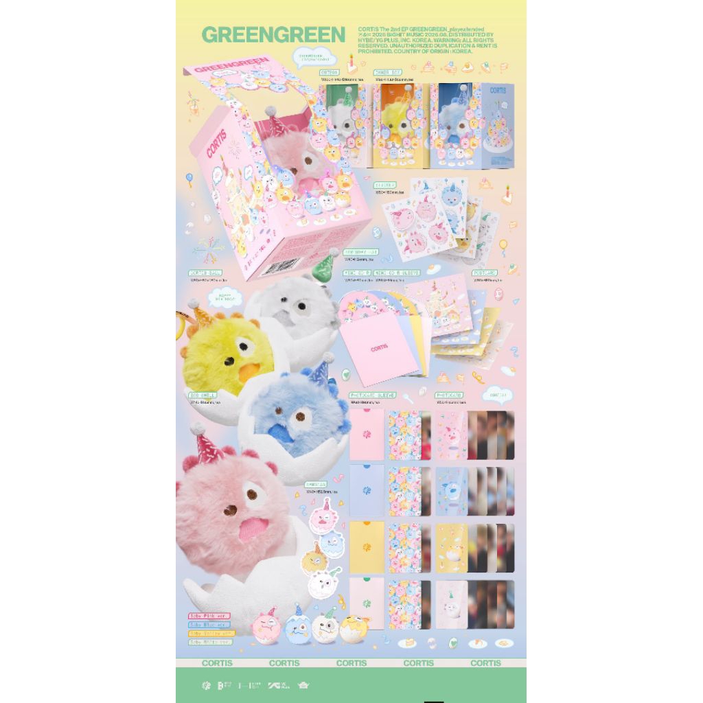 [ORDER] LẺ BALL / CARD BALL CORTIS CHÍNH HÃNG VER MỚI