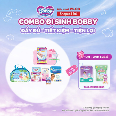 Combo Mẹ Đi Sinh 8 món tiện lợi - Xanh Bobby