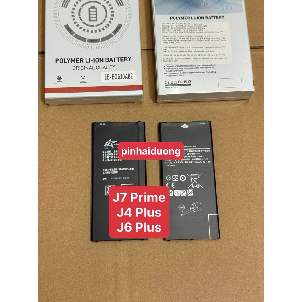 Pin Hacom J7 Prime / J410 / J610