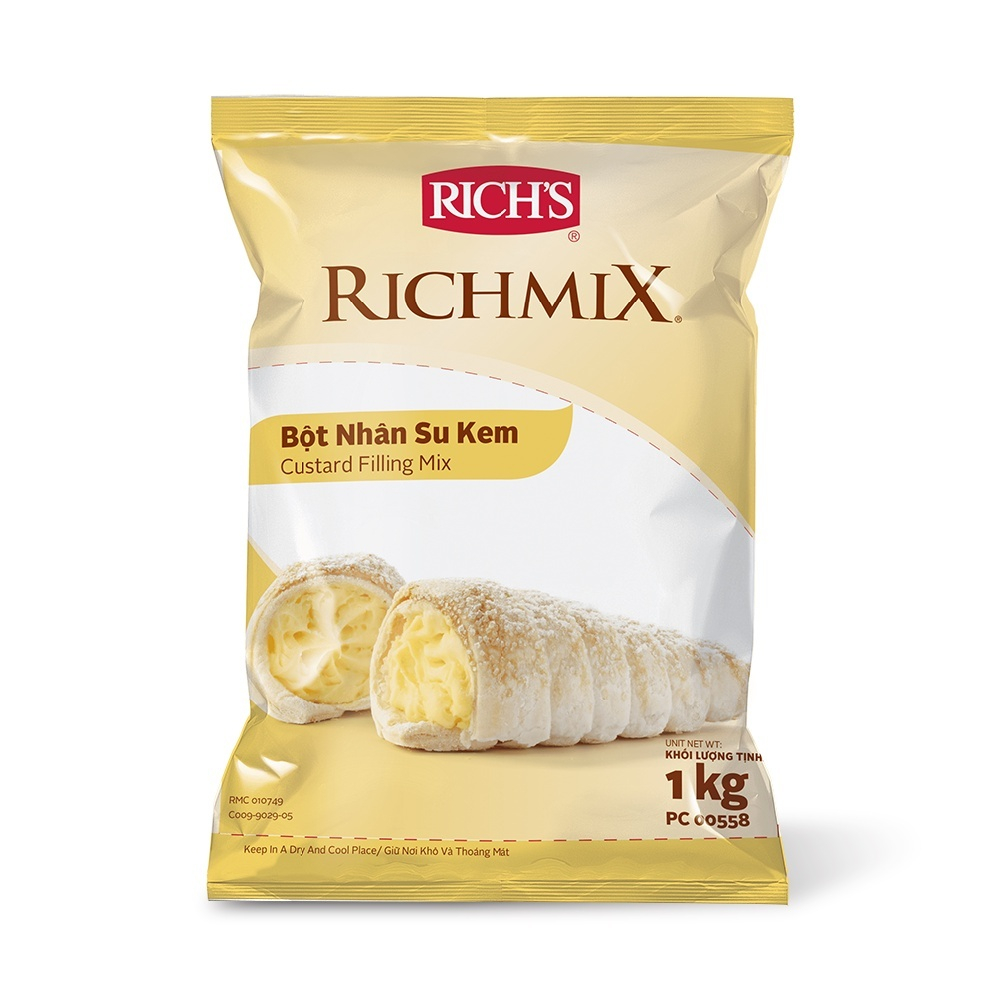 Combo 10 Túi Bột Nhân Su Kem/Vỏ Su Kem RICH'S (5/10 túi)