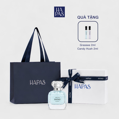 [BST UNIVERSE OF NOTES] Bộ Quà Tặng Fresh Glow Nước Hoa Nữ HAPAS Ocean Veil Eau de Parfum 30ML