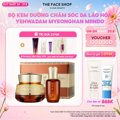 [SALE] Bộ Kem Dưỡng Yehwadam Ngừa Lão Hóa Myeonghan Miindo Ultimate Cream (2Pcs)
