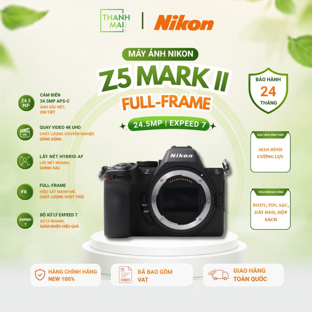 Máy ảnh Nikon Z5 Mark II