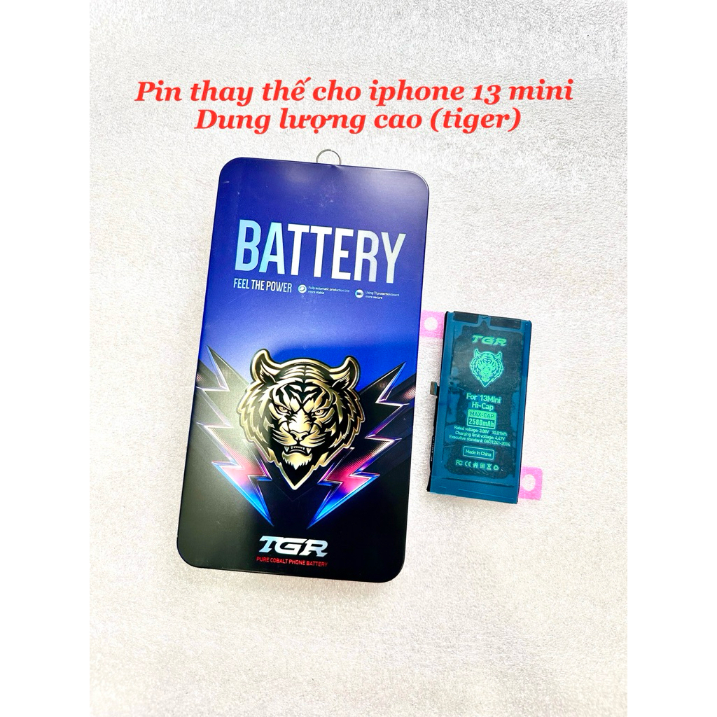 Pin thay thế dành cho iphone 12 mini /13 mini / 13 /13 Pro /13 Pro max /14 /14 plus /14 Pro max/13 P