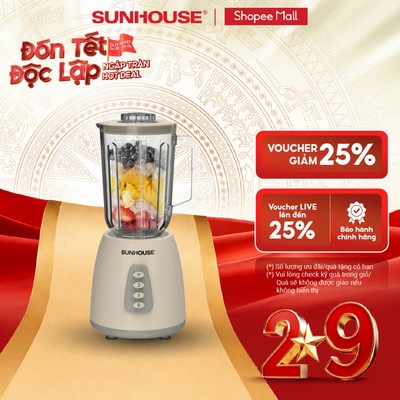 Máy xay sinh tố đa năng SHD5331 - 2 cối đa năng - Xay sinh tố - Xay thịt - Dung tích 1.5L - Công suất 350W