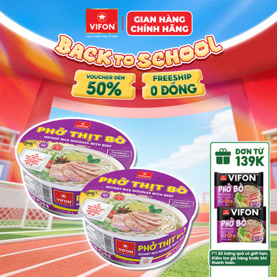 [VOUCHER HOT 10%] Set 2 Tô Phở thịt bò/ phở thịt gà/ bánh đa cua/ miến cua các loại