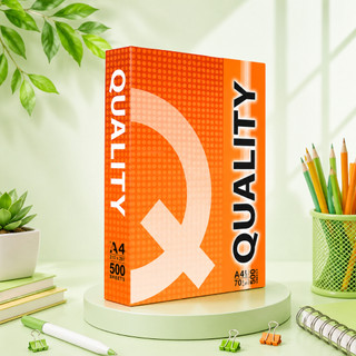 Giấy In A4 Quality 70gsm Ram 500 Tờ Nhập Khẩu Thái Lan Cao Cấp VPP Hải Hà