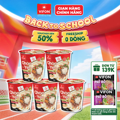 [VOUCHER HOT 10%] Set 5 Ly Cháo Yến Thịt Bằm/ Thịt Gà 70gr - Có Gói Thịt Thật, Đầy Đủ Dinh Dưỡng