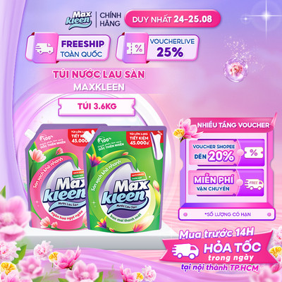 Túi Nước Lau Sàn MaxKleen 3.6kg
