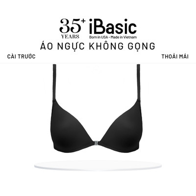 Áo ngực không gọng mút mỏng cup T- shirt cài trước iBasic BRAY110