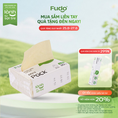 Gói Khăn Giấy Rút Mini Fudo - MiniPack