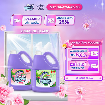 Chai Nước Lau Sàn MaxKleen 3.6kg