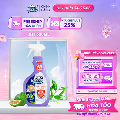 Nước Lau Bề Mặt Đa Năng MaxKleen 520ml