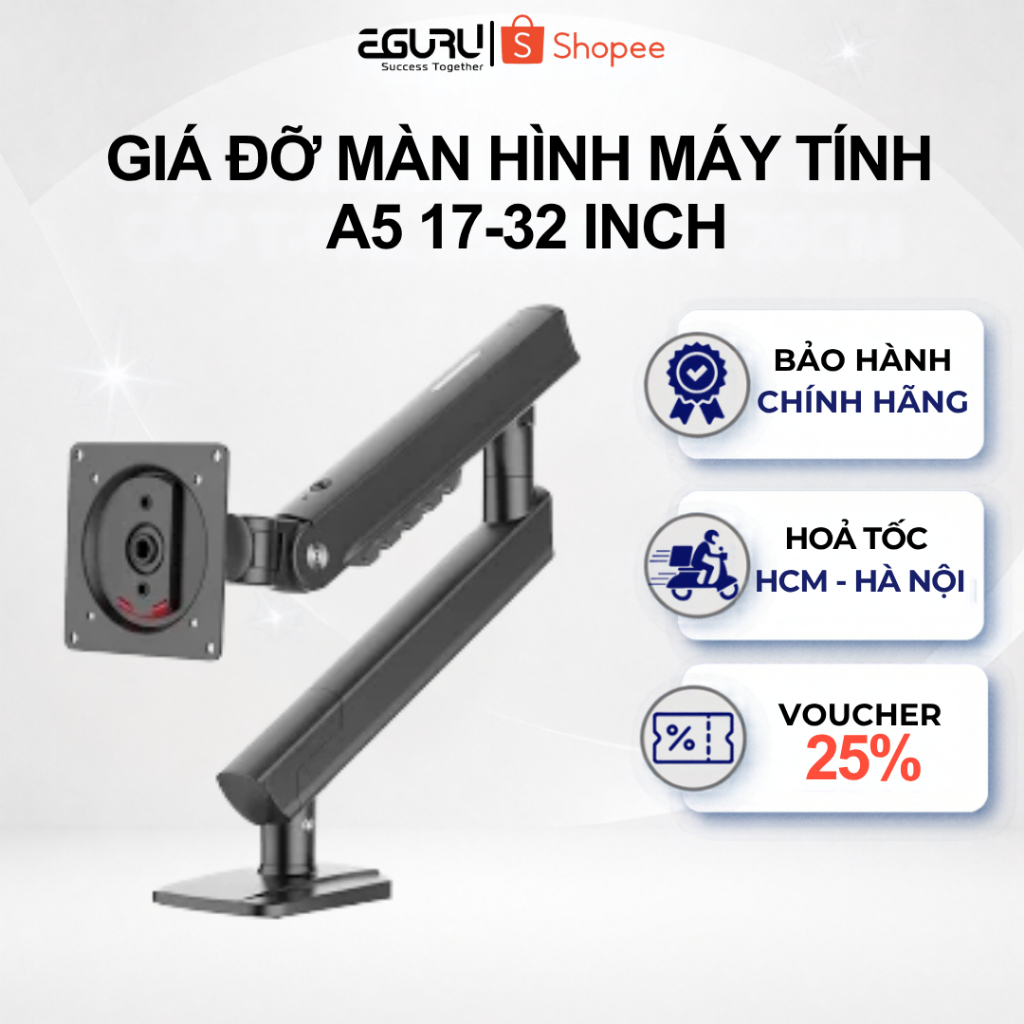 Giá Đỡ Màn Hình North Bayou A5XS (17-32 In) / NB-F80 / Ergotek EZ100 Pro (27-40 In) / EZ80 - Chính H