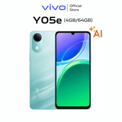 [MỚI] Điện thoại vivo Y05e (4GB+64GB) - Hàng chính hãng - 1 Đổi 1 trong tháng đầu tiên - Bảo hành 12 tháng