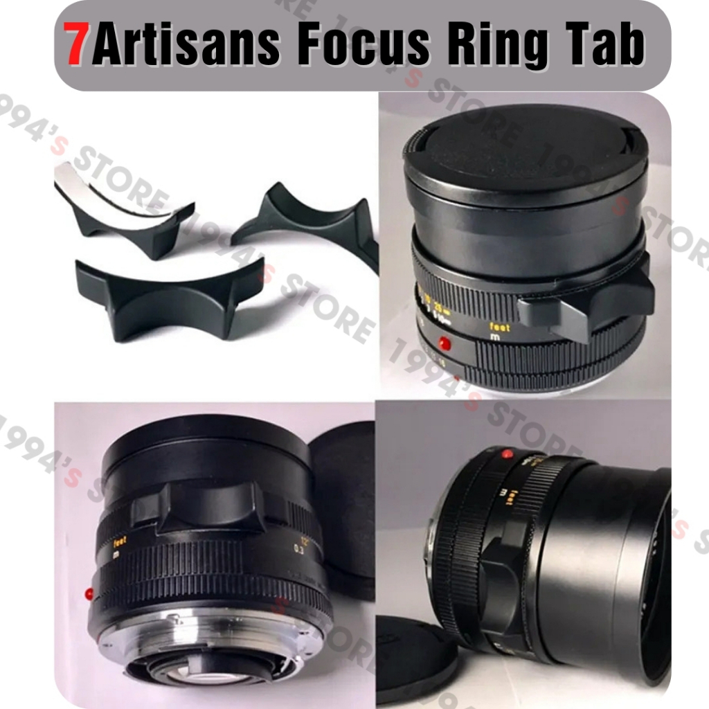 Focus Ring Tab chính hãng 7Artisans - Giúp việc lấy nét, chỉnh khẩu độ dễ dàng hơn