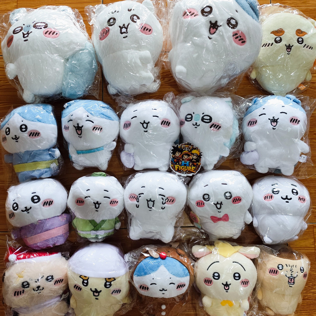 (14-20cm) Gấu Bông Chiikawa Hachiware Usagi Momonga Chính Hãng Nhật Bản
