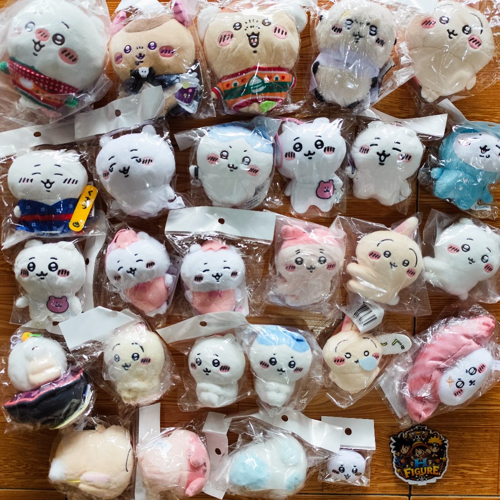 (8-12cm) Gấu Bông Chiikawa Hachiware Usagi Momonga Chính Hãng Nhật Bản