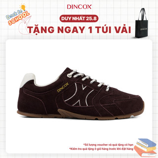 [NEW ARRIVAL] Giày Sneaker Nam Da Suede Cao Cấp Dincox Shoes DC51 NUT BROWN