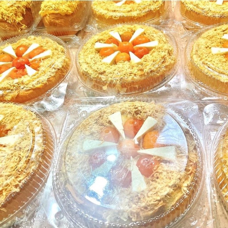10 Hộp Nhựa Tròn đựng bánh  H26 - H28 - H29