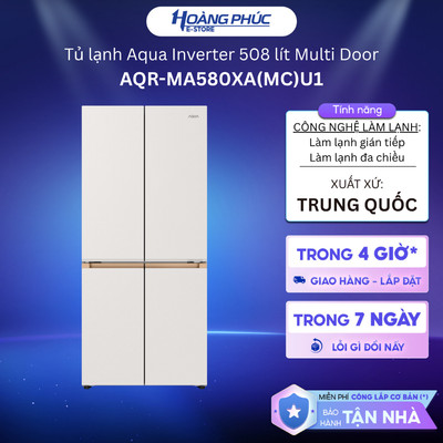 AQR-MA580XA(MC)U1 - Tủ lạnh Aqua Inverter 508 lít Multi Door AQR-MA580XA(MC)U1 {Ship HCM 0Đ}