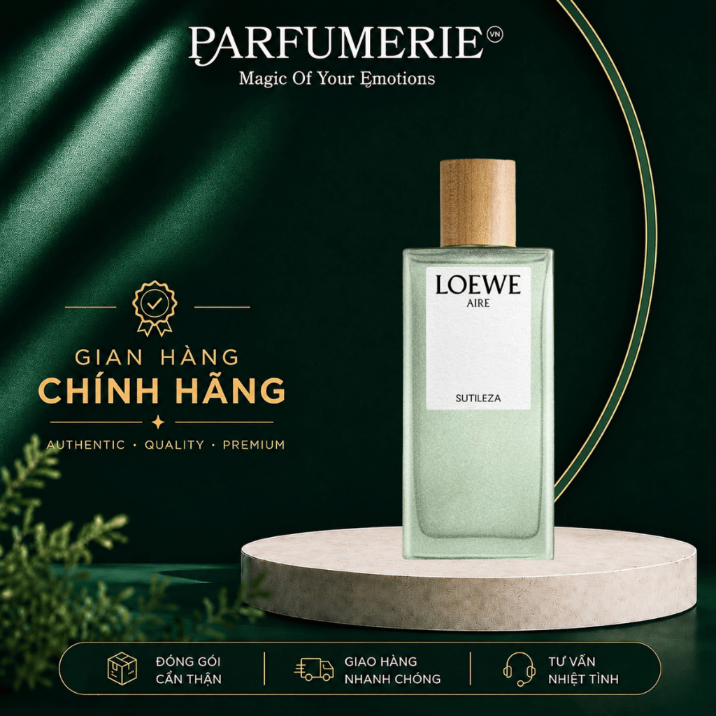 Nước hoa Loewe Aire Sutileza EDT 100ml hương thơm thanh lịch, tươi mát, nhẹ nhàng