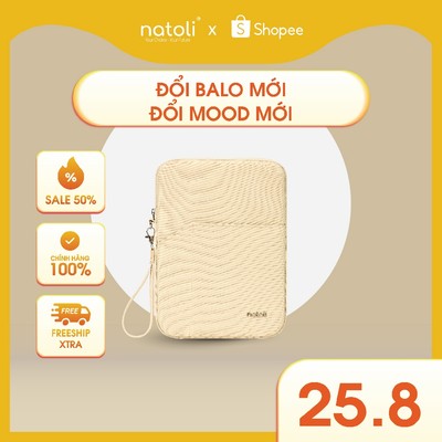 Túi chống sốc ipad, máy tính bảng NATOLI, đựng máy tính bảng chống sốc, kháng nước cao cấp BST Slim iPad Sleeve T67