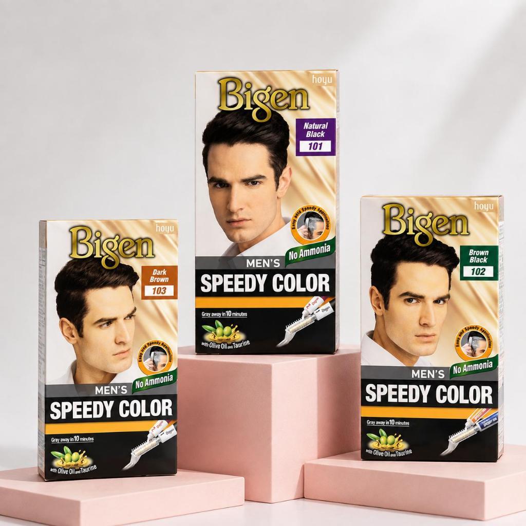 Thuốc nhuộm tóc nam BIGEN Men's Speedy Color