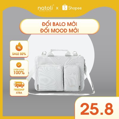 Túi chống sốc laptop đeo chéo Natoli chống va đập, bảo vệ laptop BST Omnisack Bag T11