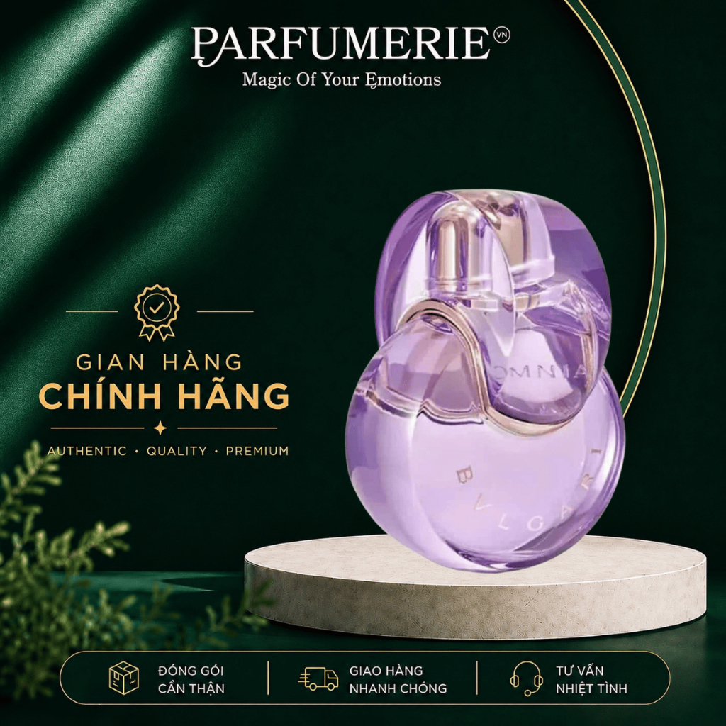 Nước hoa nữ Bvlgari Omnia Amethyste EDT 100ml hương thơm nhẹ nhàng, nữ tính, thanh lịch