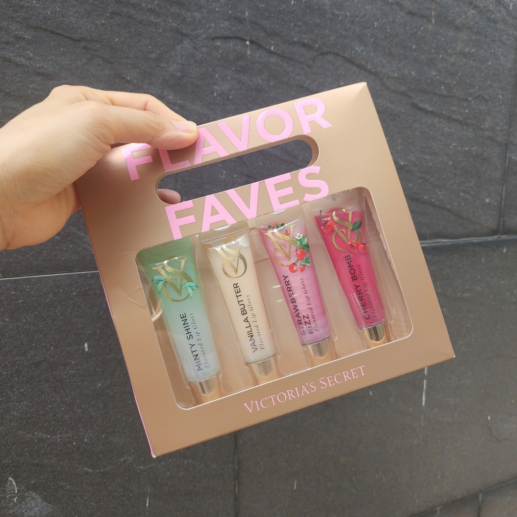 Set son dưỡng Victoria Secret Lip Gloss siêu xinh