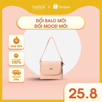 Túi đựng hộp cơm giữ nhiệt NATOLI nhiều ngăn tiện lợi, đựng đồ ăn, hộp cơm văn phòng - Foldable Insulated Lunch Bag T38