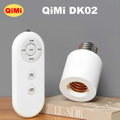 Đui Đèn E27 Điều Khiển Từ Xa DK02 - Bật Tắt Linh Hoạt, Hẹn Giờ Thông Minh, Tiết Kiệm Điện Năng