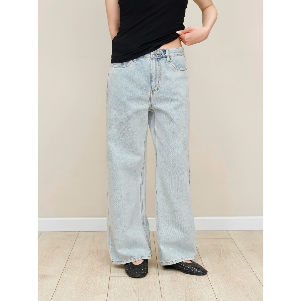 KIDO - Quần jeans ống suông GAVIN JEANS