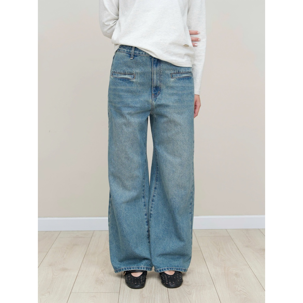 KIDO - Quần jeans ống rộng HILARY JEANS