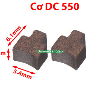 Đế chổi than thay thế cho motor DC 550