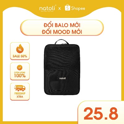 Túi đựng giày thể thao NATOLI, nhiều ngăn đựng giày thể thao, đi du lịch tiện lợi BST Elite Shoe Bag T28