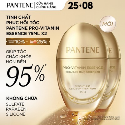 [MỚI] Combo 2 Tinh Chất Phục Hồi Tóc PANTENE Pro-Vitamin Essence 75MLx2
