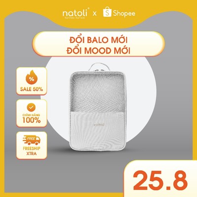 Túi đựng giày NATOLI, nhiều ngăn đựng giày thể thao, đi du lịch tiện lợi BST Elite Shoe Bag T28